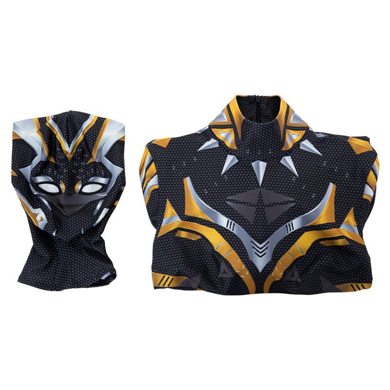 Black Panther: Wakanda Forever Cosplay Costume Shuri Bodysuit Jumpsuit Halloween Outfit Printed Version