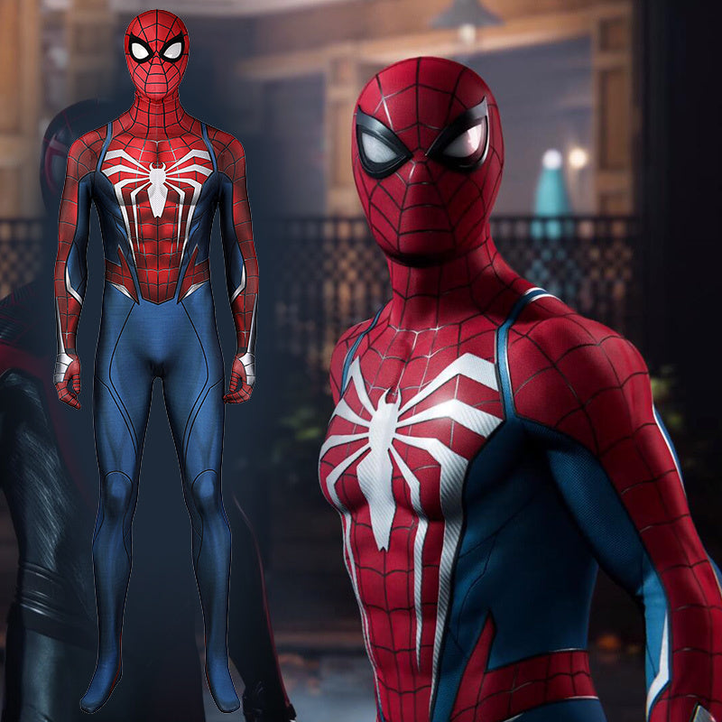 Spider-man 2 Spiderman 2 PS5 Peter Parker Cosplay Costume Superhero Jumpsuit