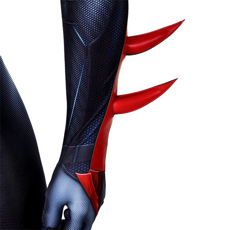 Spiderman 2099 V2 Cosplay Costume Miguel O'Hara Suit Spider Man Halloween Jumpsuit