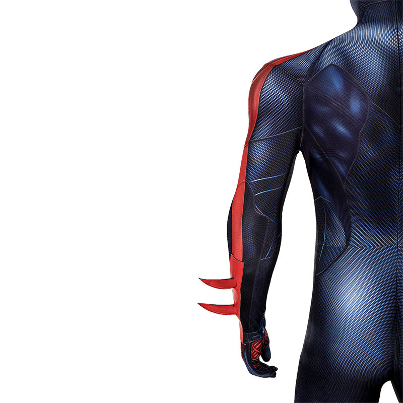 Spiderman 2099 V2 Cosplay Costume Miguel O'Hara Suit Spider Man Halloween Jumpsuit