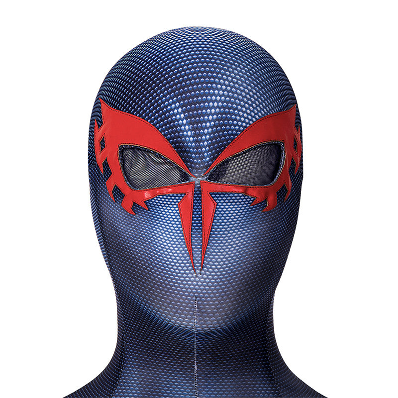 Spiderman 2099 V2 Cosplay Costume Miguel O'Hara Suit Spider Man Halloween Jumpsuit