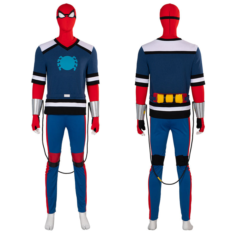 2024 Spider-Man: Freshman Year Cosplay Costume Spiderman Peter Parker Unifrom Halloween Suit