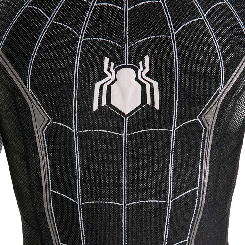 Marvel Spider-Man:Homecoming Black Jumpsuit Cosplay Costume - ACcosplay