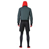 SpiderMan Into the Spider-Verse Costumes Miles Morales Cosplay Spider-Man Jumpsuit Full Set