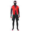 SpiderMan Into the Spider-Verse Costumes Miles Morales Cosplay Spider-Man Jumpsuit Full Set