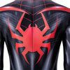 Spider-Man: Miles Morales Cosplay Costume Spiderman 2 PS5 Suit Halloween Black Jumpsuit