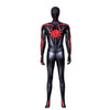 Spider-Man: Miles Morales Cosplay Costume Spiderman 2 PS5 Suit Halloween Black Jumpsuit