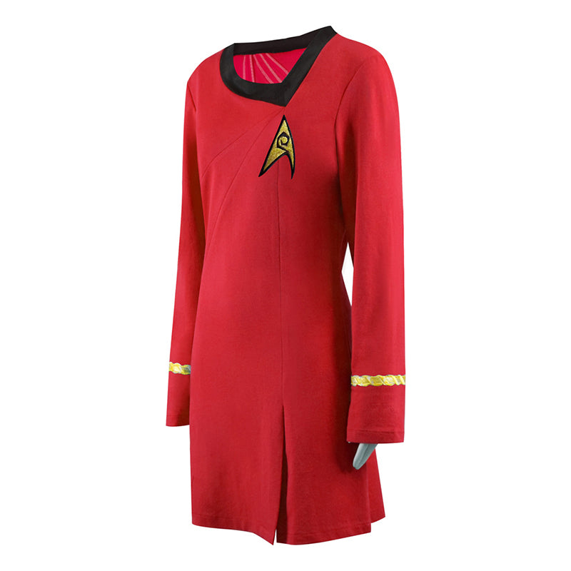 Star Trek The Original Series Female Duty Uniform Red Dress Uhura Dress, M / Female Star Trek The Original Series Female Duty Uniform Red Dress Uhura Dress, M / Female