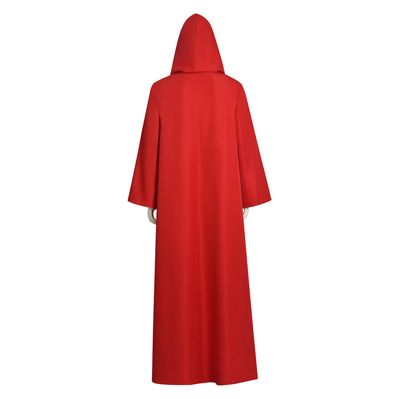 Red Witch Robe Red Wizard Robe Shadow Wizard Money Gang Red Cloak Halloween Costumes ...