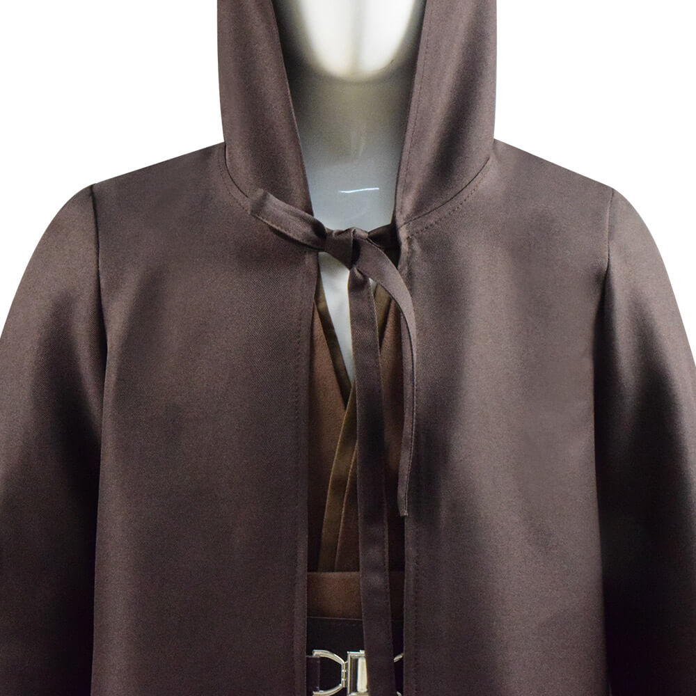 Star Wars Costumes Kids Obi-Wan Cosplay Costume Full Set Jedi Tunic Cloak Outfit Deluxe