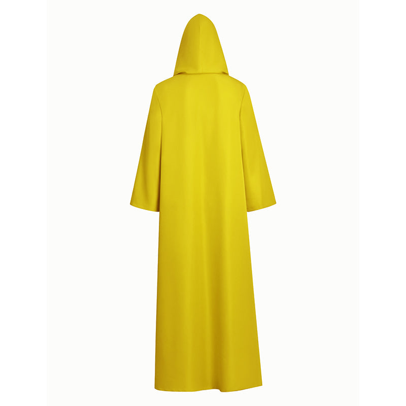 Yellow Wizard Robe Shadow Wizard Money Gang Halloween Hooded Cloak Out ...