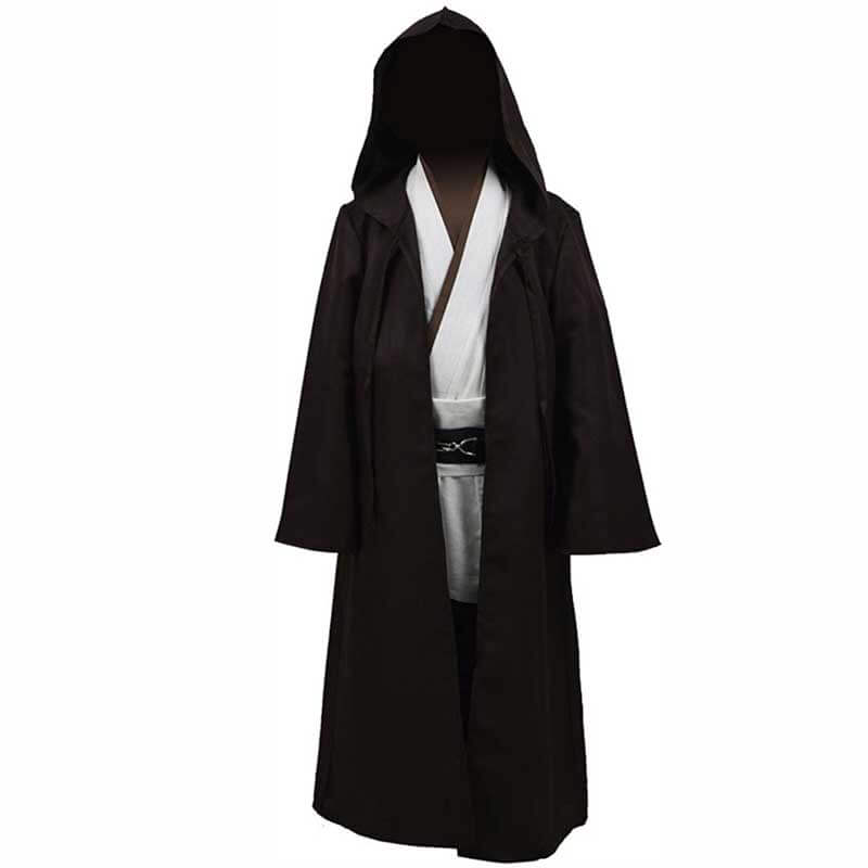 Kids Star Wars Costumes Children Tunic Robes Outfit Hooded Cloak for Halloween Party