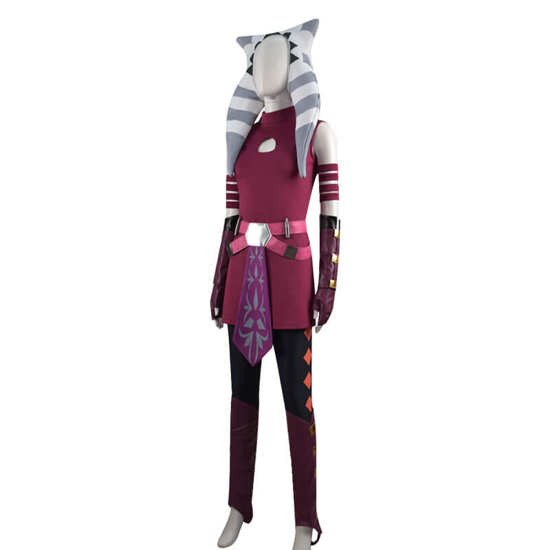 Star Wars Rebels Ahsoka Tano Cosplay Costume Full Set Outfit