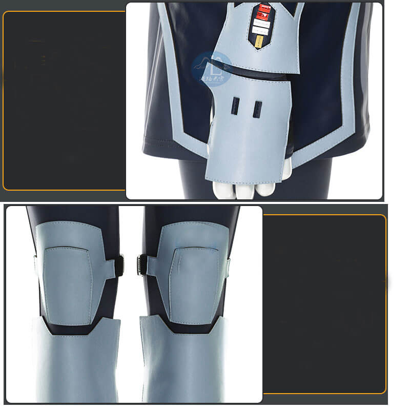 Star Wars The Clone Wars Ahsoka Tano Cosplay Costume Full Set Outfit