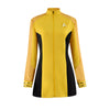 Star Trek Strange New Worlds Costume Number One Una Chin-riley Cosplay Yellow Starfleet Uniforms Dress