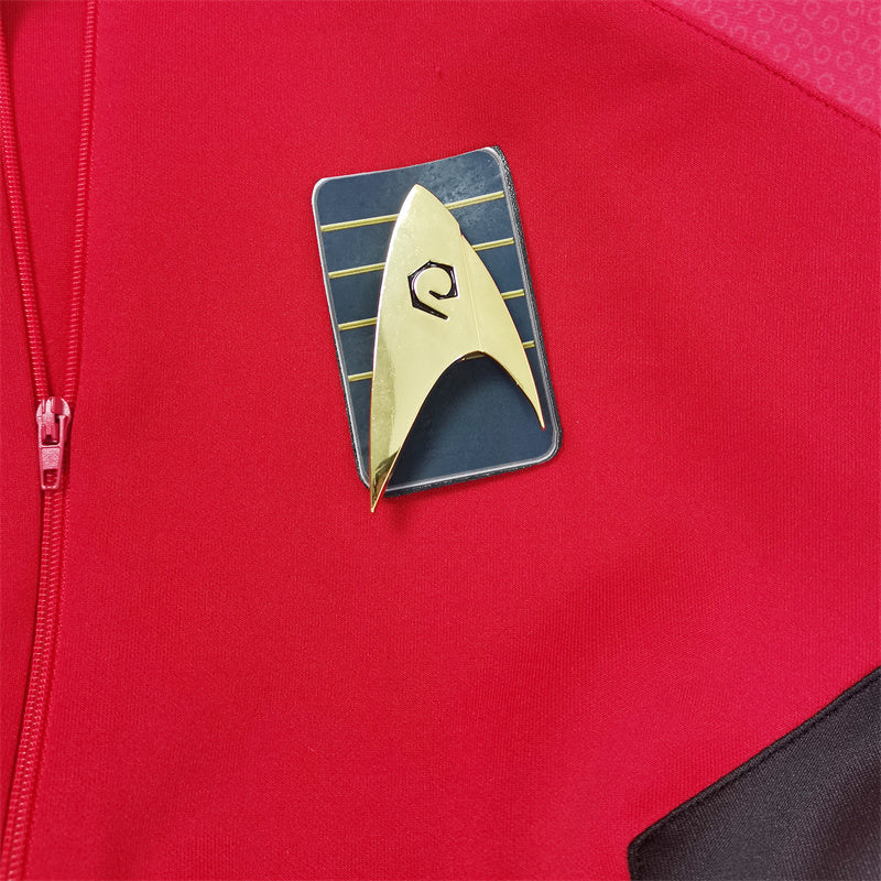 Star Trek Strange New Worlds Costume Nyota Uhura Cosplay Red Starfleet Uniform Dress