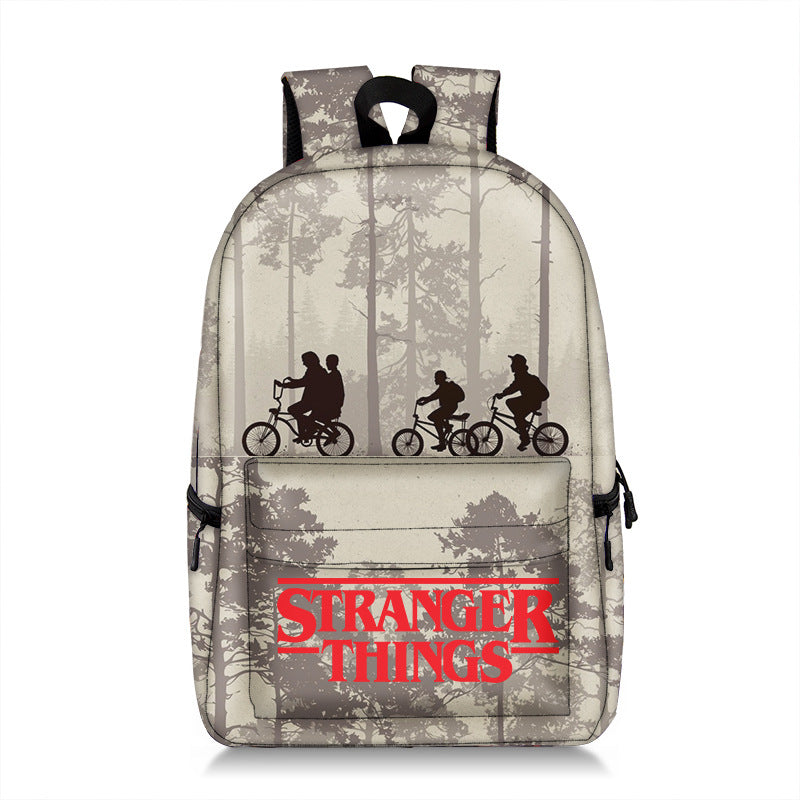 Stranger Things Backpack School Bag fashion Print Youth Bag Ideal Present