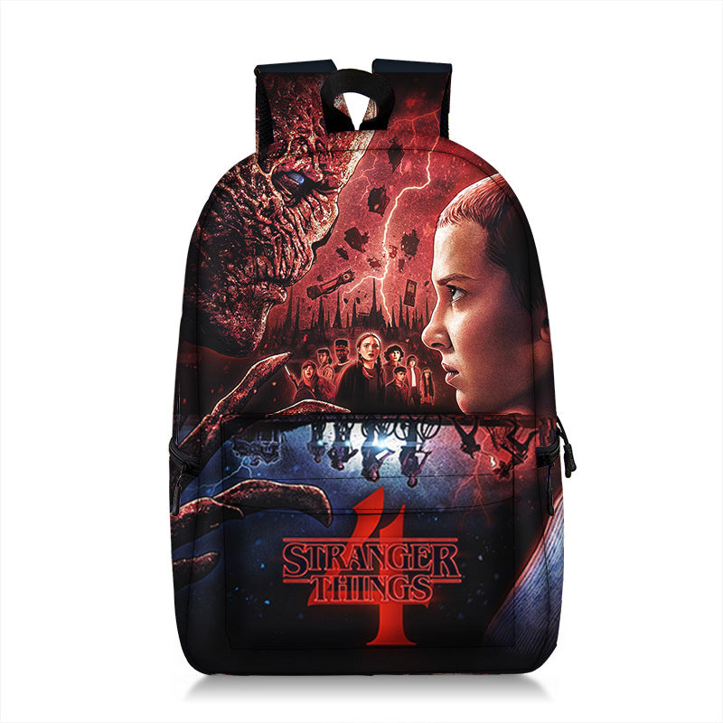 Stranger Things Backpack School Bag fashion Print Youth Bag Ideal Present