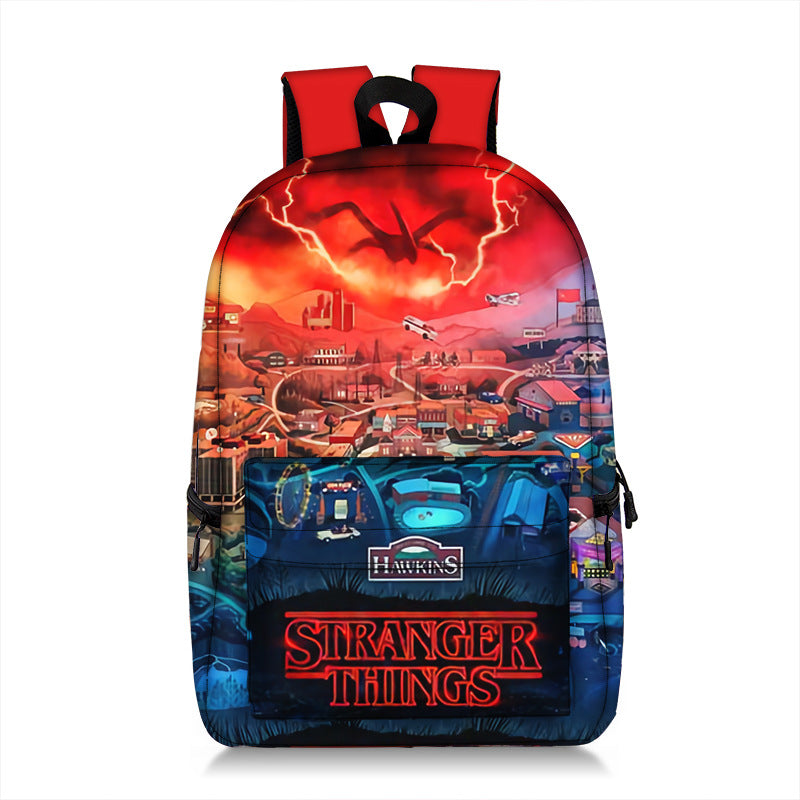 Stranger Things Backpack School Bag fashion Print Youth Bag Ideal Present