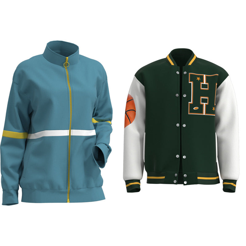 Stranger Things 4 Jacket Max Mayfield Costume Joseph Quinn Cosplay Jacket Anime 3D Printed Zip Up