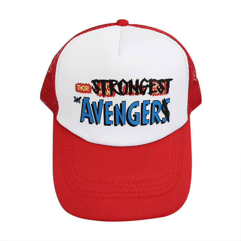 Thor Love and Thunder Cosplay Strongest Avenger Hat Baseball Cap Retro Mesh Hat