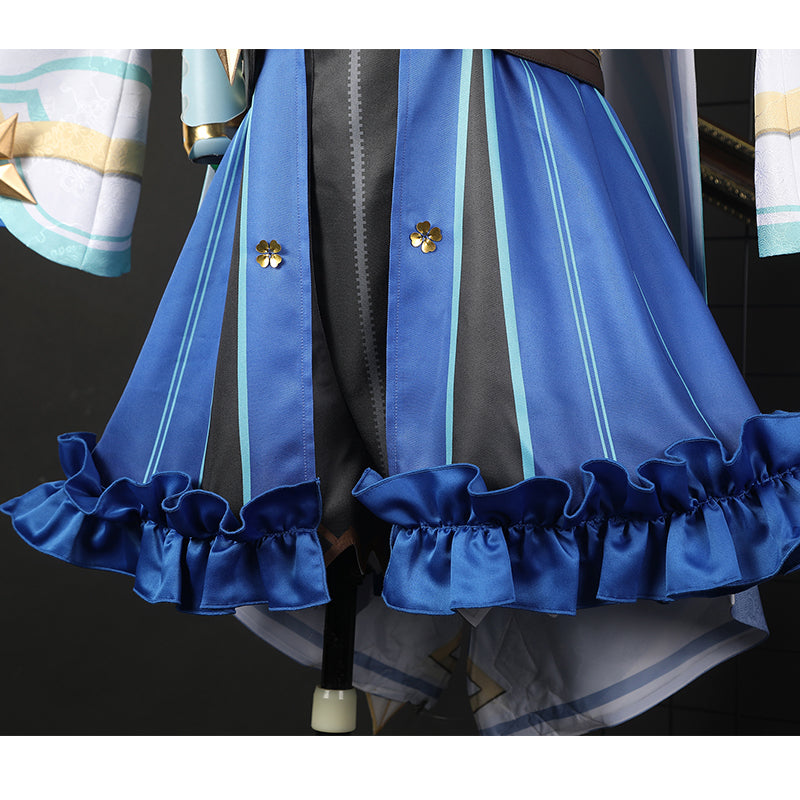 Genshin Impact Sucrose Cosplay Costume Game Saccharose Suit Lolita Party Dress Wig Hat