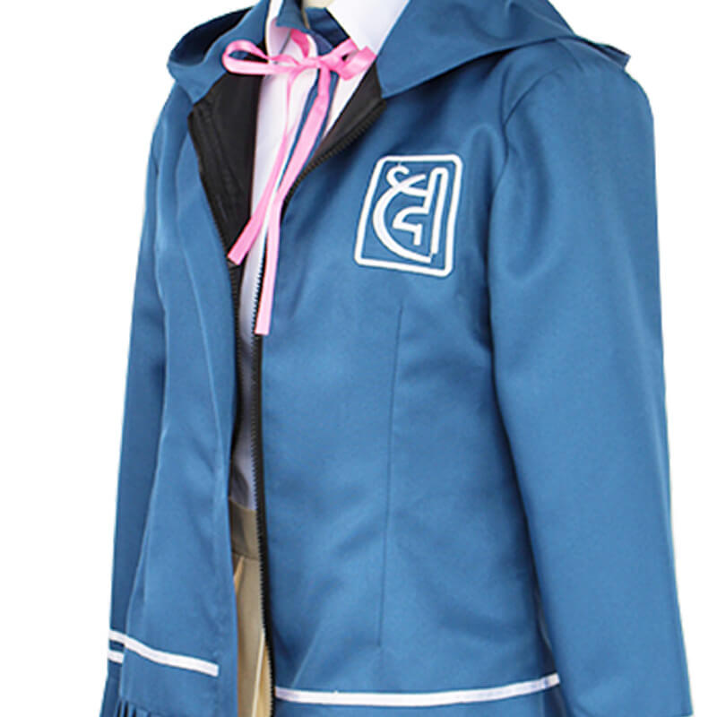 Super Danganronpa 2 Goodbye Despair Chiaki Nanami Hooded Jacket Cosplay Costume