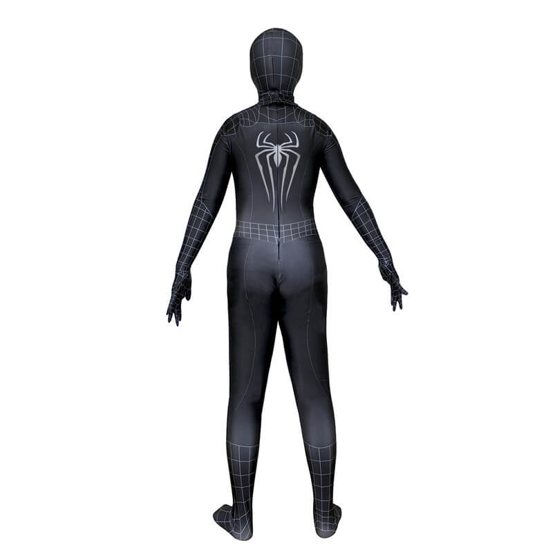 Marvel The Amazing Spider-Man Black Jumpsuit Cospaly Costume - ACcosplay