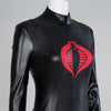 G I Joe The Rise of Cobra Baroness Cosplay Costume Supergirl Baroness Black Bodysuit outfit