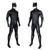 The Batman 2022 Suit Superhero Batman Bruce Wayne Cosplay Costume Jumpsuit Cape Mask