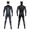 The Batman 2022 Suit Superhero Batman Bruce Wayne Cosplay Costume Jumpsuit Cape Mask