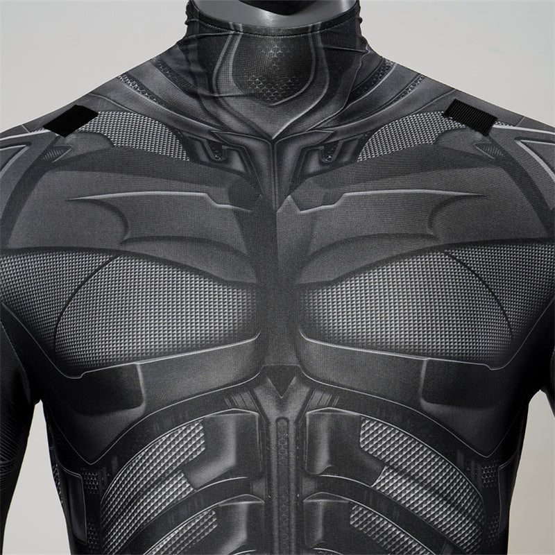 The Dark Knight Rises Suit Batman Bruce Wayne Jumpsuit Batman Cosplay Costume Outfit Adults