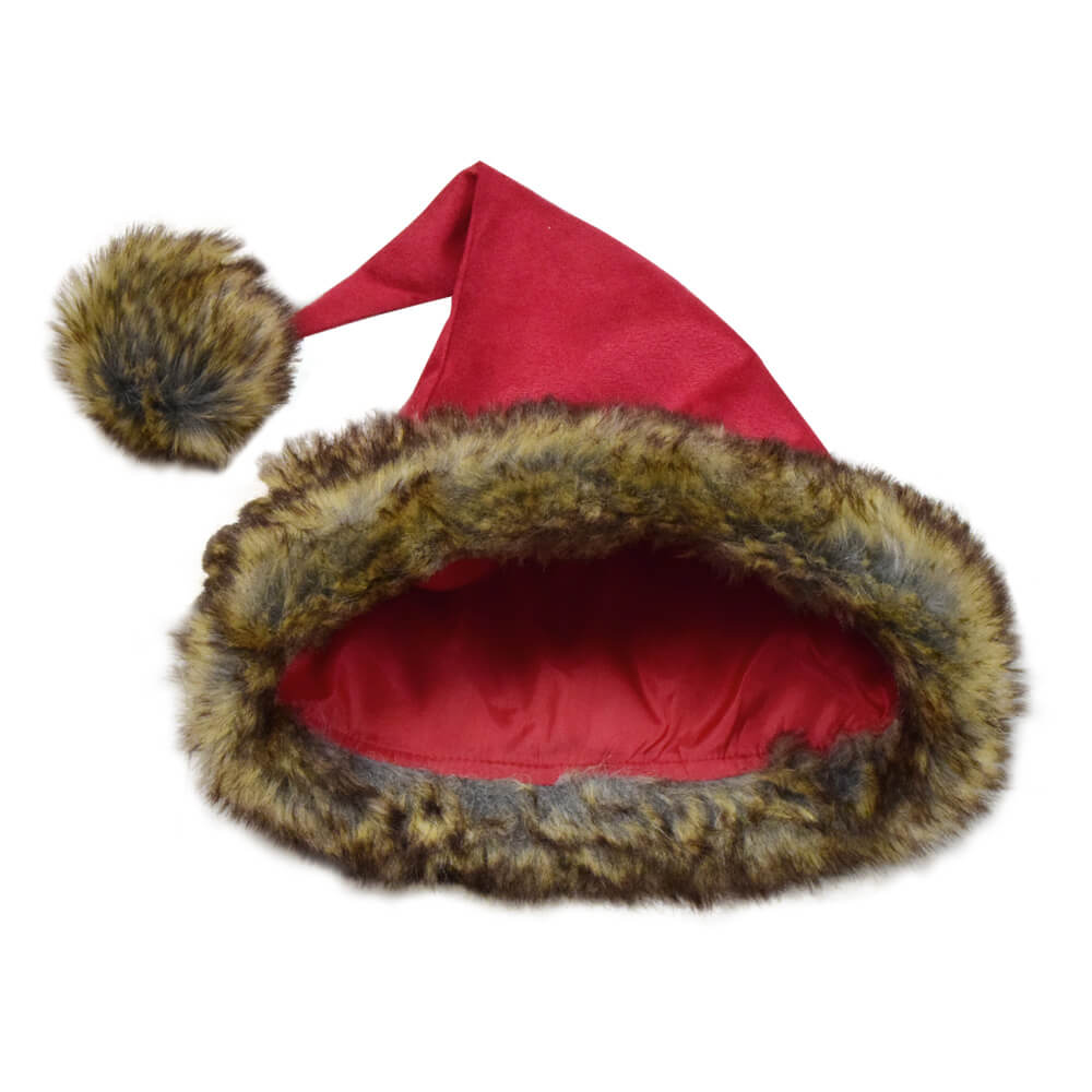 The Christmas Chronicles Santa Claus Cosplay Costume Red Shearling Coa ...