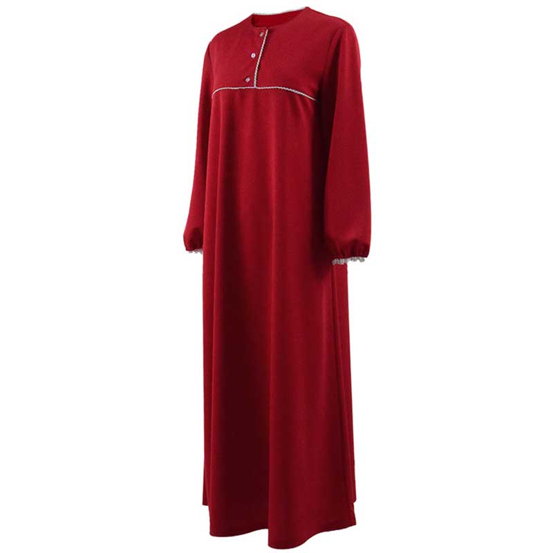 ACcosplay The Conjuring 2 Costume Red Sleep Dress Pajamas Skirt Cosplay - ACcosplay