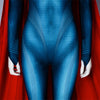 ﻿The Flash Supergirl Cosplay Costume Superhero Jumpsuit Cloak Halloween Suit