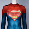 ﻿The Flash Supergirl Cosplay Costume Superhero Jumpsuit Cloak Halloween Suit