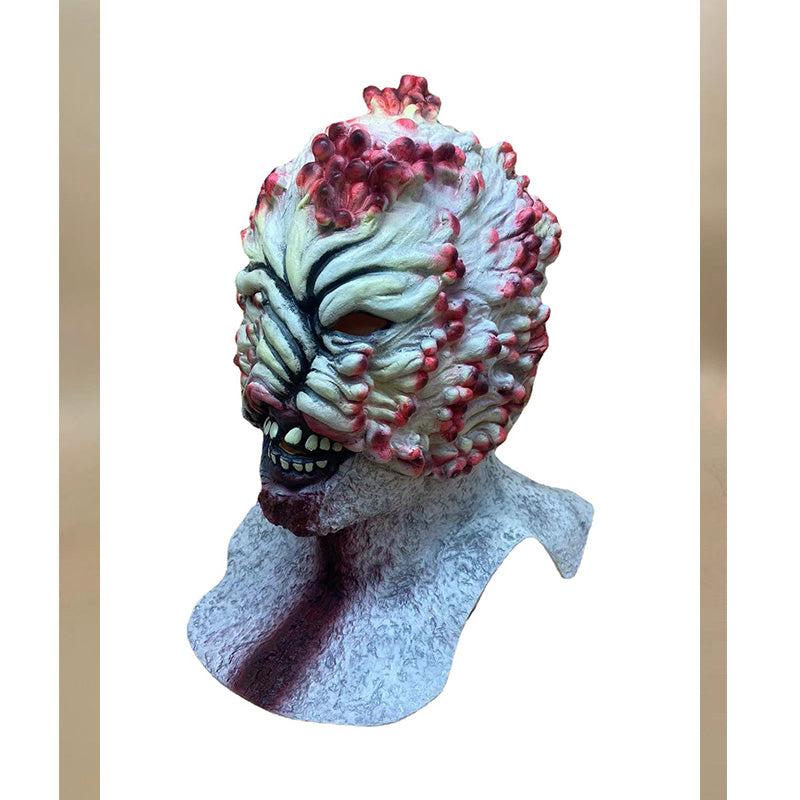 Zombie Latex Mask Blowjob - The Last of Us Mask Cosplay Latex Mask Headwear Halloween Horrible Gam â€“  ACcosplay