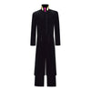 Doctor Who Cosplay The Master Dr. Who Costume Anthony Ainley Suit Halloween Outfit