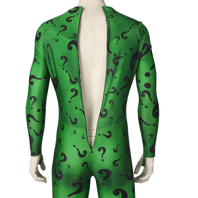 Batman Forever The Riddler Cosplay Costume Jim Carrey Riddler Costume ...