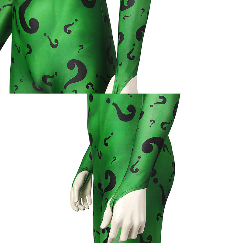 Batman Forever The Riddler Cosplay Costume Jim Carrey Riddler Costume ...