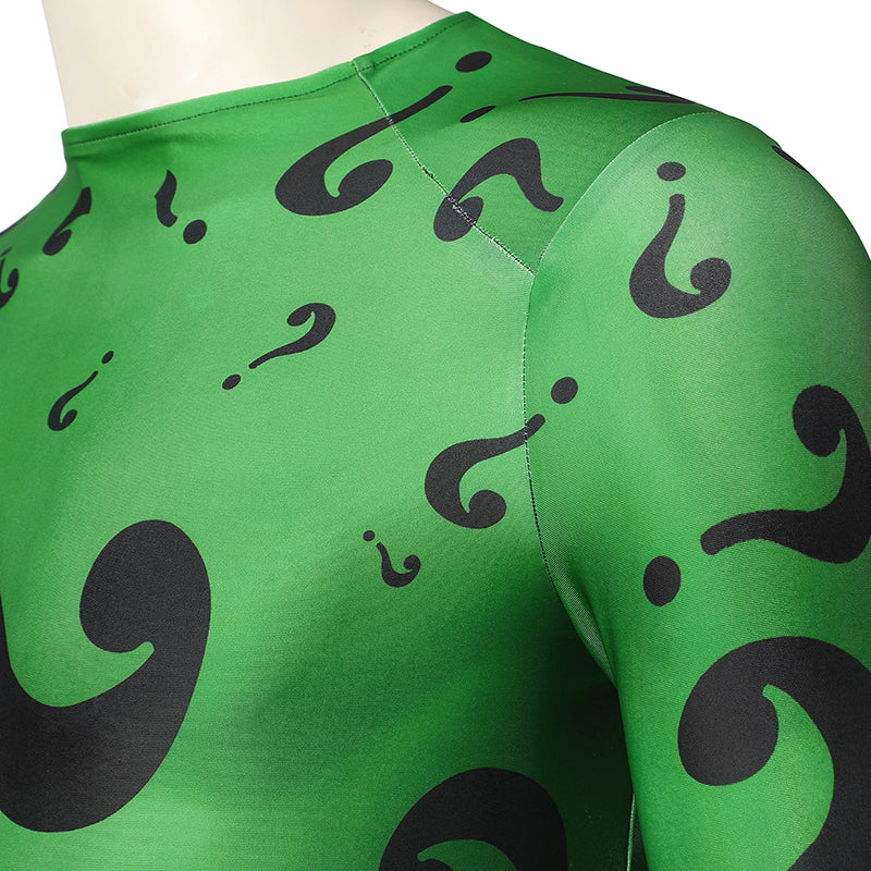 Batman Forever The Riddler Cosplay Costume Jim Carrey Riddler Costume ...