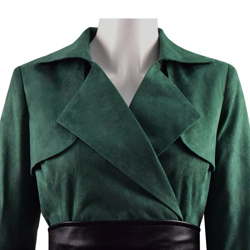 The Watch Lady Sybil Ramkin Cosplay Costume Green Suit Full Set Outfit For Sale