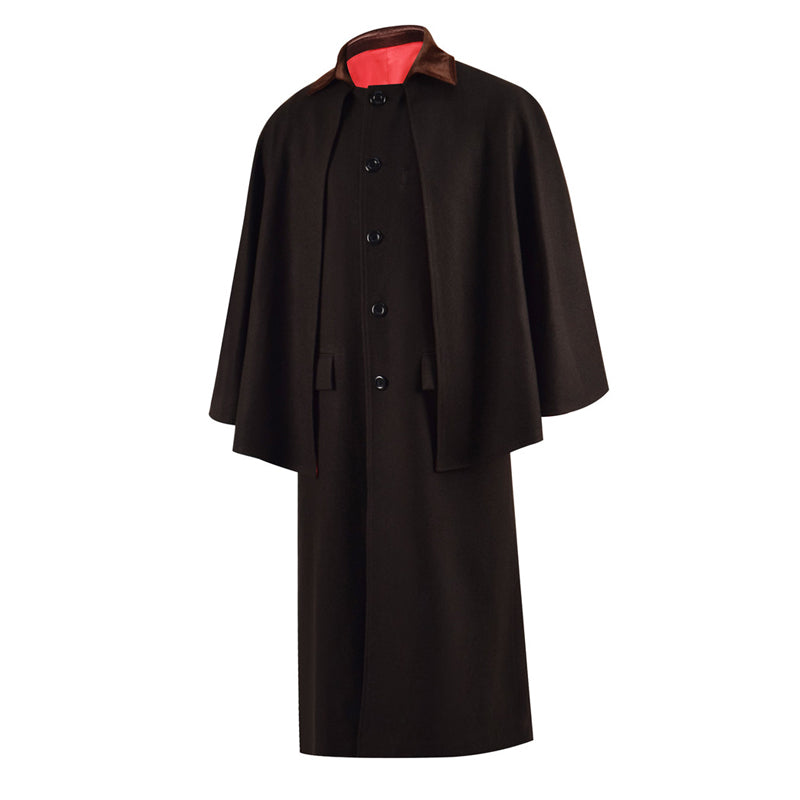 Third Doctor Brown Cape Doctor Who Costumes 3rd Doctor Cloak Outfits ACcosplay