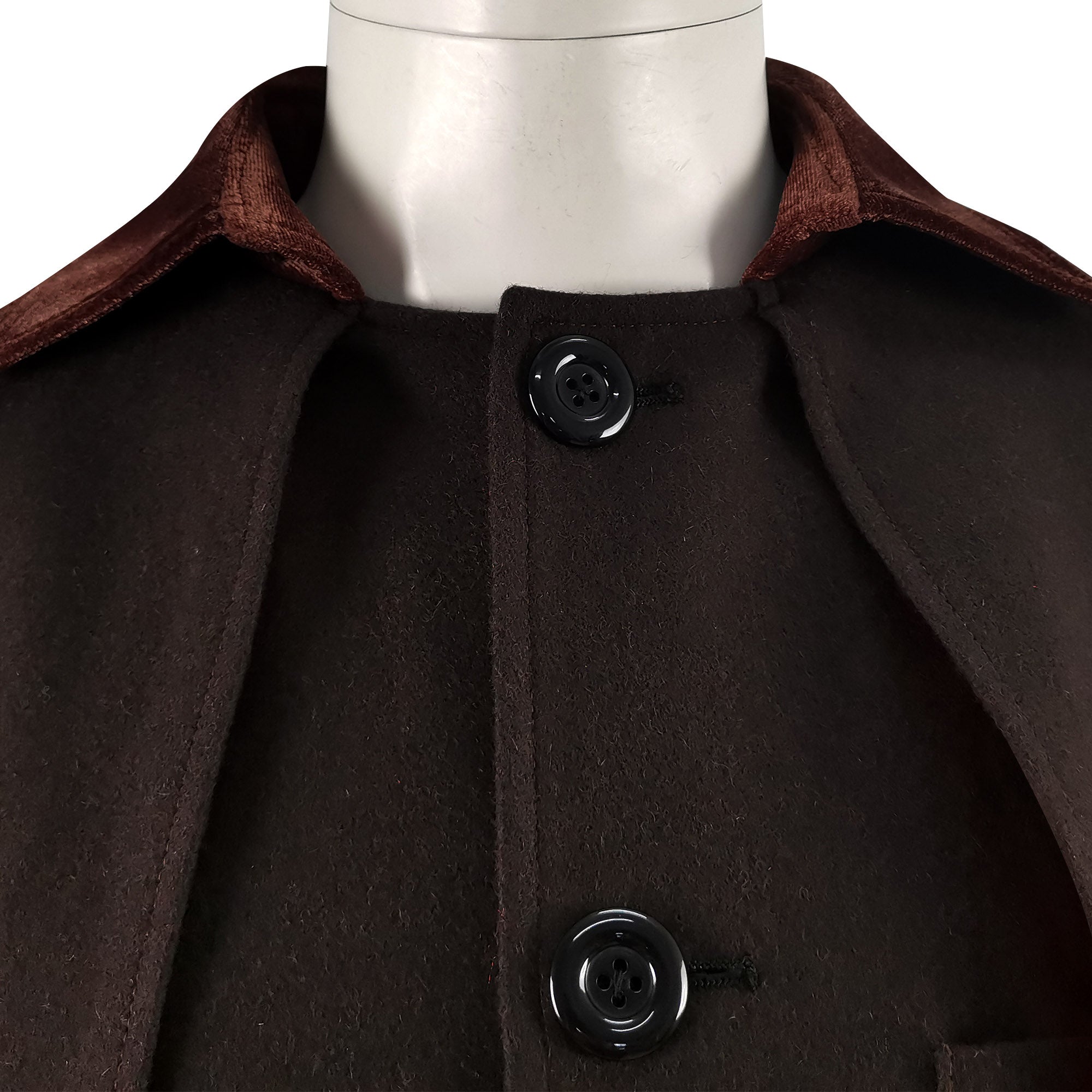 Third Doctor Brown Cape Doctor Who Costumes 3rd Doctor Cloak Outfits ACcosplay