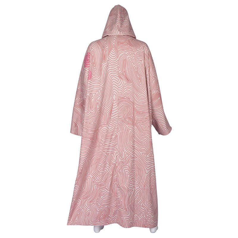 Thor 4 Love and Thunder Cosplay Costume Thor Pink Pattern Cape Cloak