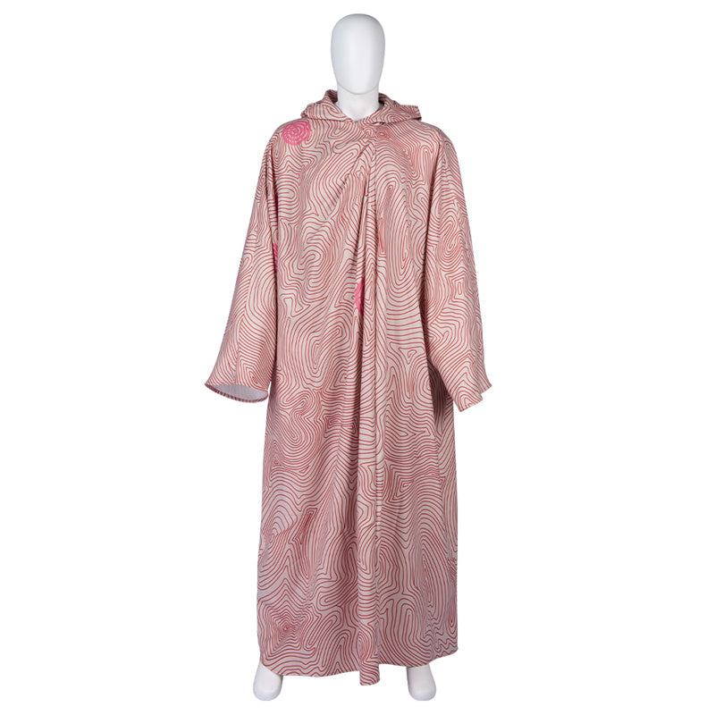 Thor 4 Love and Thunder Cosplay Costume Thor Pink Pattern Cape Cloak