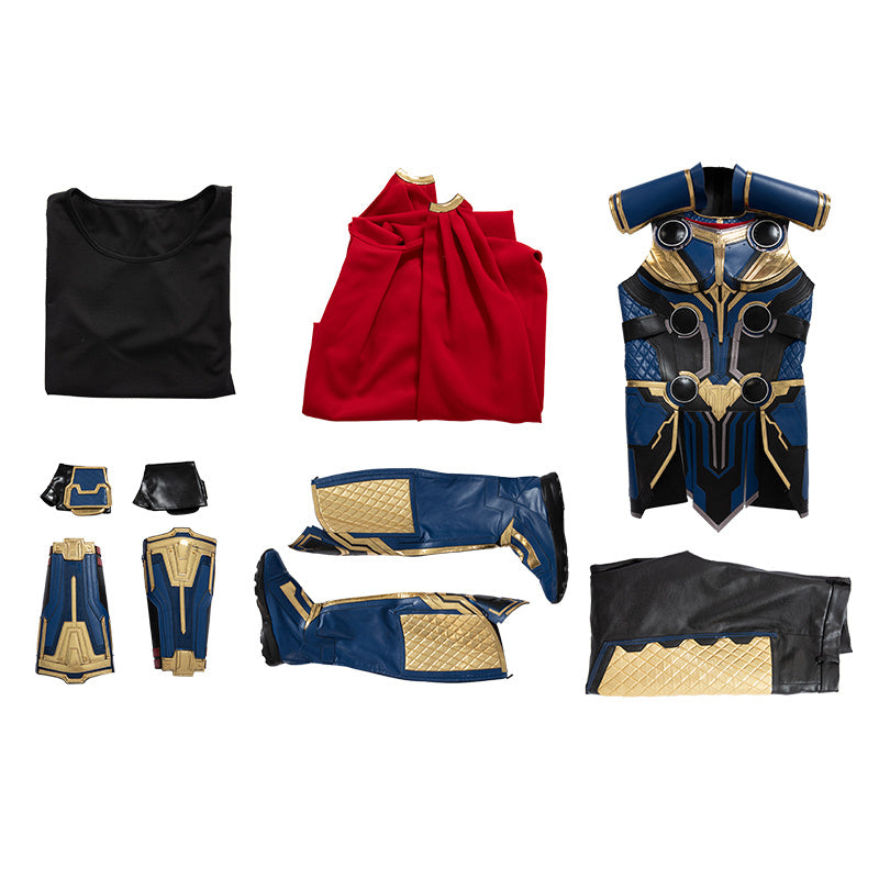 Thor Cosplay Thor 4 Love and Thunder Costume Superhero Battle Suit