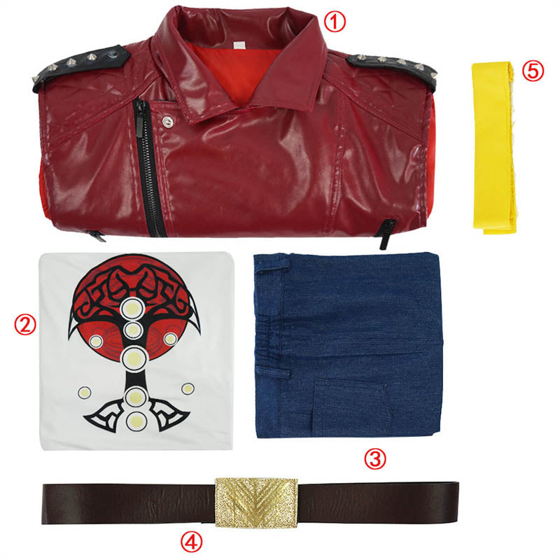 Thor: Love and Thunder Cosplay Costume Thor Punk Vest Full Set