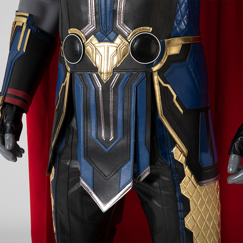 Thor Cosplay Thor 4 Love and Thunder Costume Superhero Battle Suit