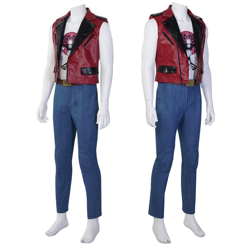 Thor: Love and Thunder Thor Costume Thor Cosplay Daily Suit Shirt Vest Pants